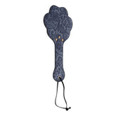 Sportsheets Sex & Mischief Cougar Paw Spanking Paddle Navy Blue / Gold Paddles And Slappers